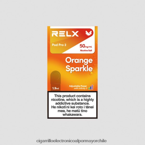 brillo naranja 8V60V0240 Cigarrillo Electronico Chile - RELX Pod Pro 2